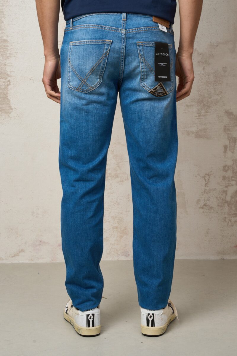 Parrion 1333 Men's Sporty Slim-Fit Jeans - Comfortable & Stylish Denim - Image 5