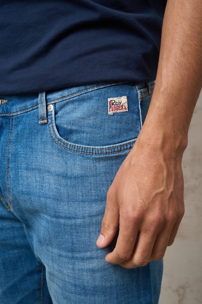 Parrion 1333 Men's Sporty Slim-Fit Jeans - Comfortable & Stylish Denim - Image 6