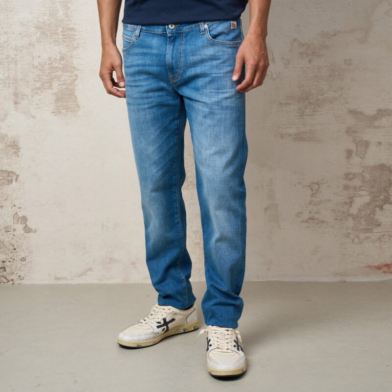 Parrion 1333 Men's Sporty Slim-Fit Jeans - Comfortable & Stylish Denim - Image 8