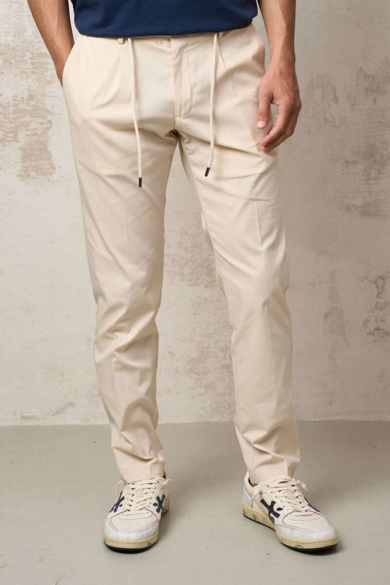 Parrion 1390 Men's Off-White Trousers - Stylish & Comfortable Casual Pants - Image 3