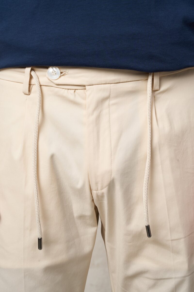 Parrion 1390 Men's Off-White Trousers - Stylish & Comfortable Casual Pants - Image 6
