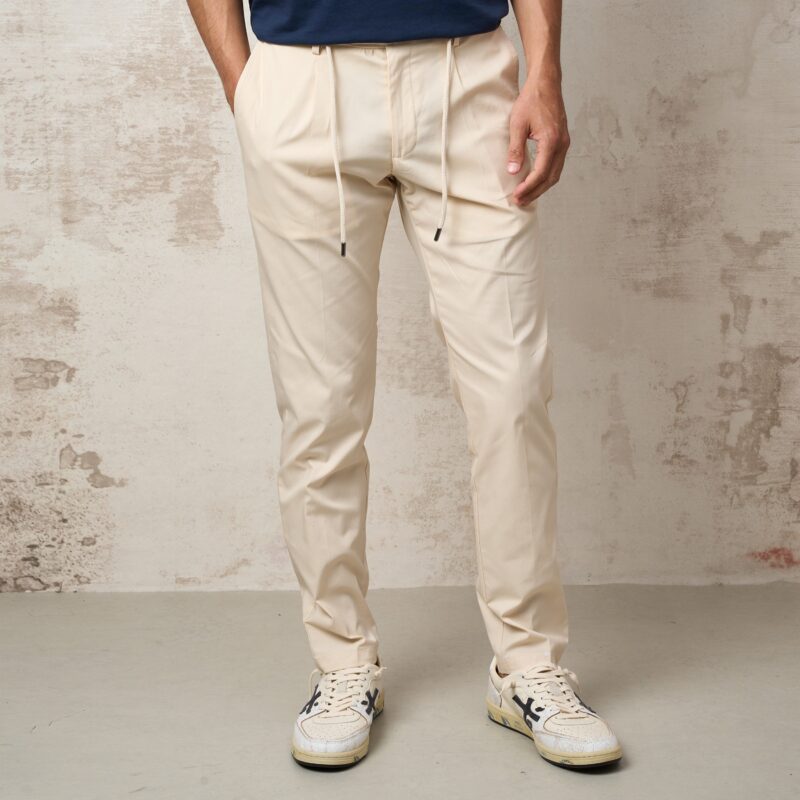 Parrion 1390 Men's Off-White Trousers - Stylish & Comfortable Casual Pants - Image 8
