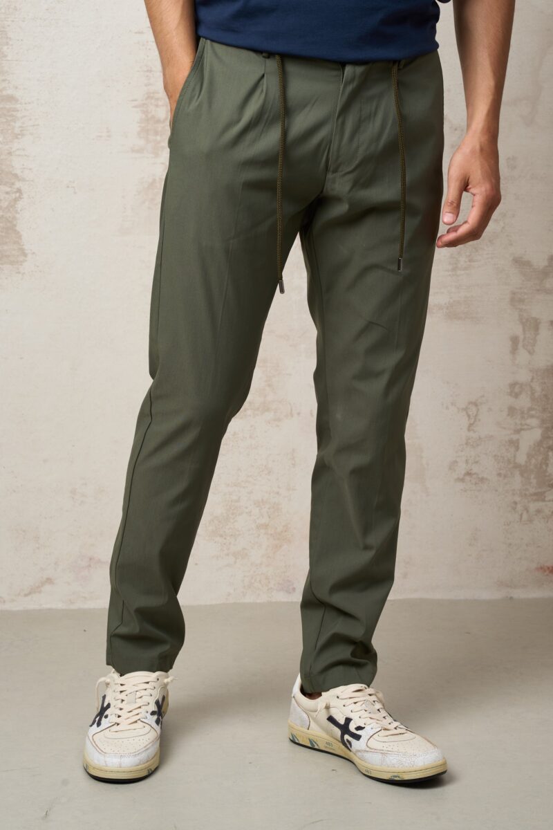 Parrion 1392 Men's Green Trousers - Stylish & Comfortable Casual Pants - Image 2
