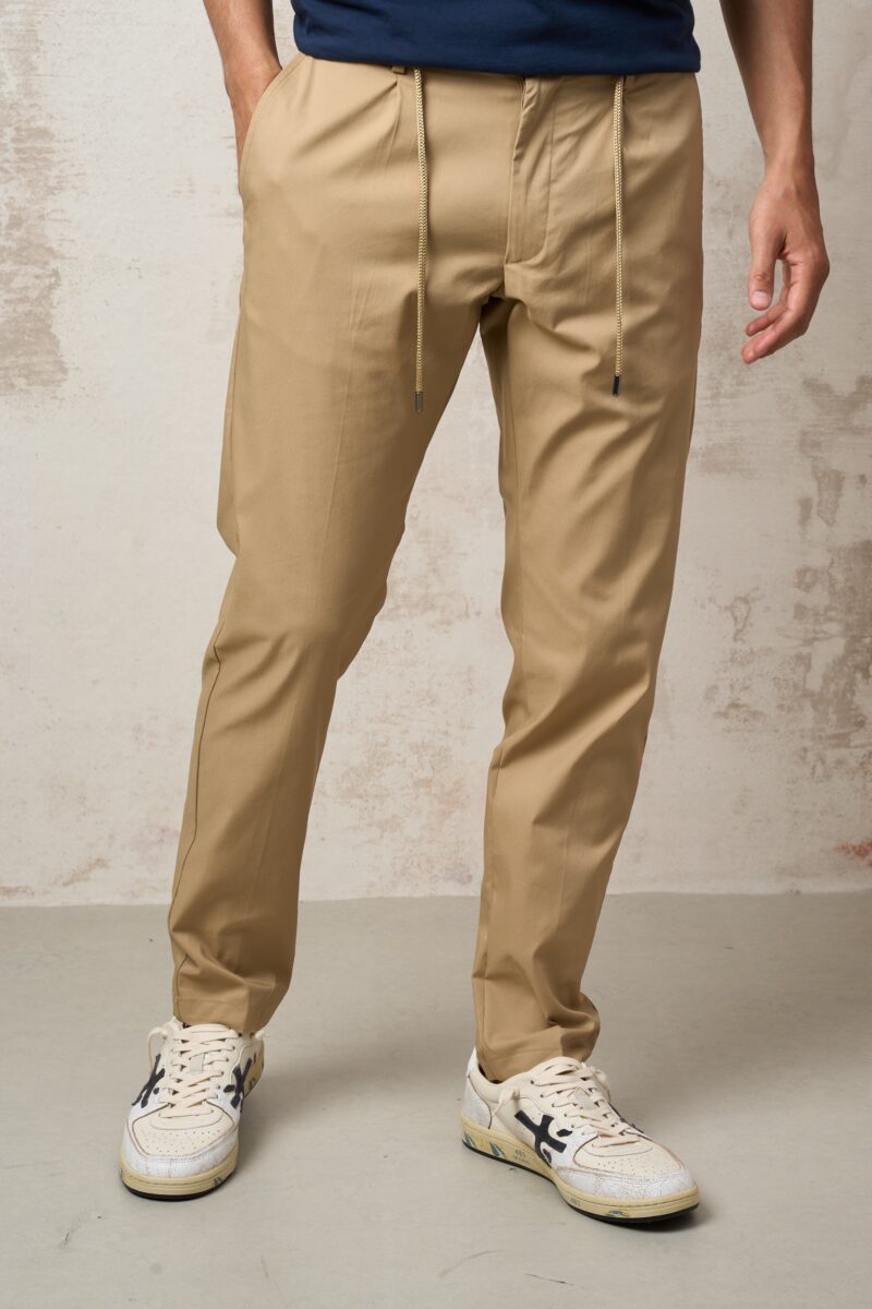 Parrion 1393 Men's Beige Trousers - Stylish & Comfortable Casual Pants - Image 3