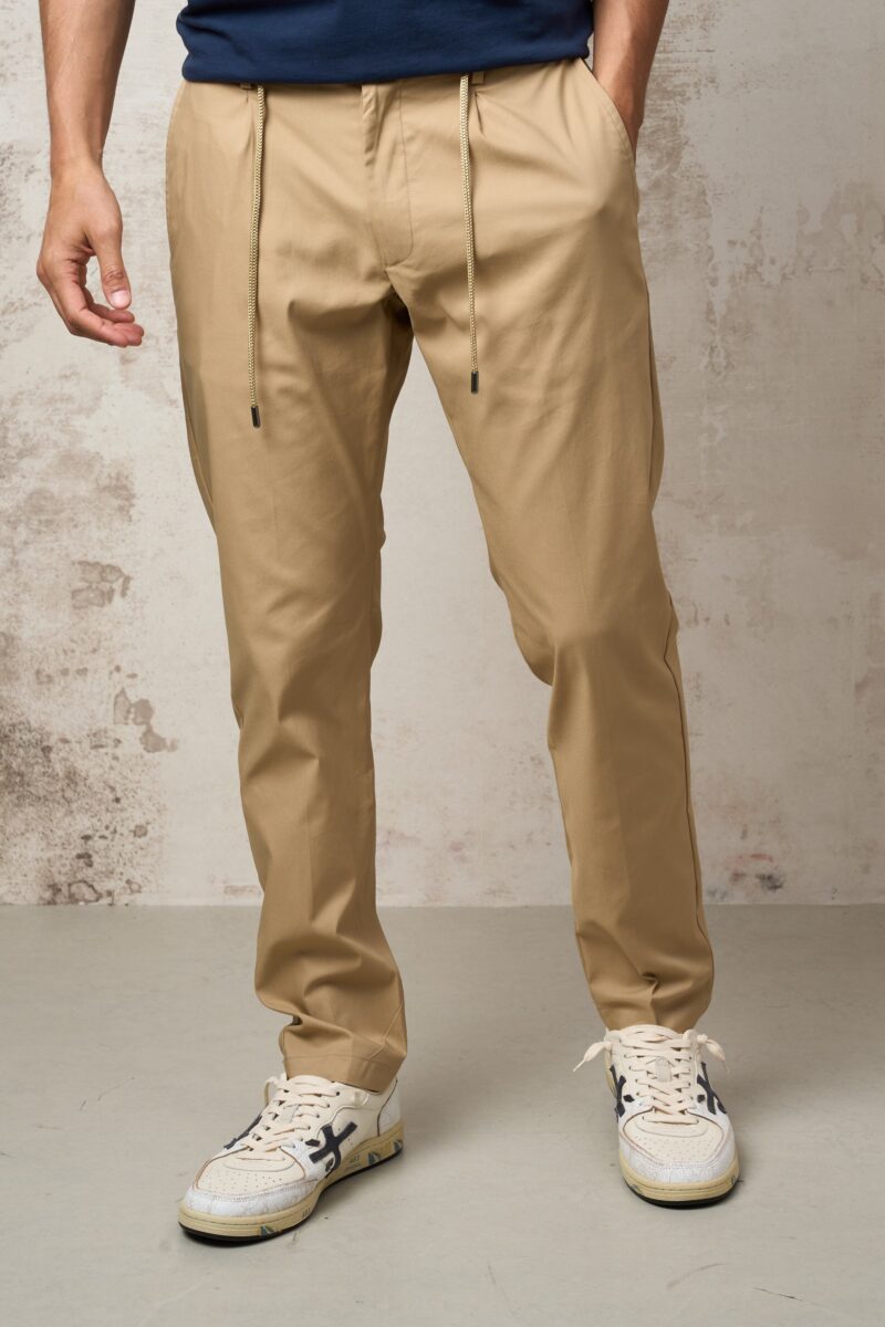 Parrion 1393 Men's Beige Trousers - Stylish & Comfortable Casual Pants - Image 4