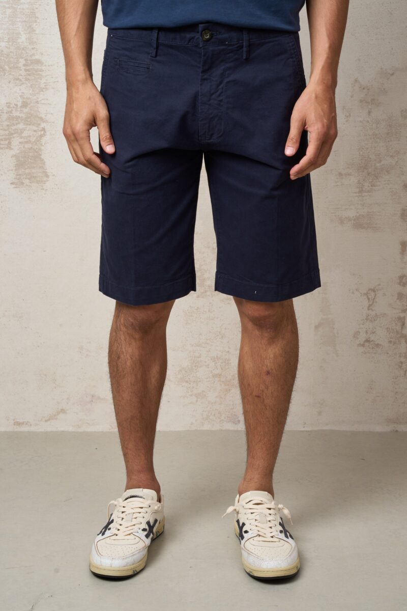 Parrion 1702 Women's Naomi Blue Bermuda Shorts - Stylish & Comfortable Summer Shorts - Image 2