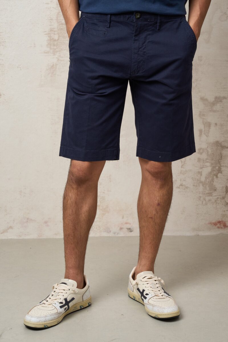 Parrion 1702 Women's Naomi Blue Bermuda Shorts - Stylish & Comfortable Summer Shorts - Image 3