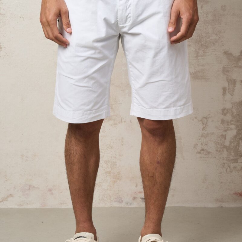 Parrion 1705 Women's Naomi White Bermuda Shorts - Stylish & Comfortable Summer Shorts