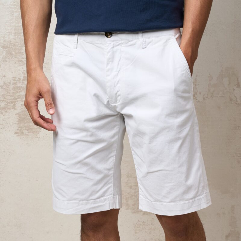 Parrion 1705 Women's Naomi White Bermuda Shorts - Stylish & Comfortable Summer Shorts - Image 8