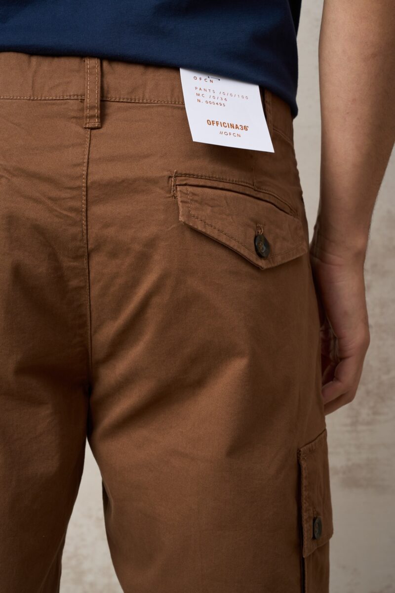 Parrion 1700 Men's Brown Cargo Bermuda Shorts - Stylish & Functional Utility Shorts - Image 7