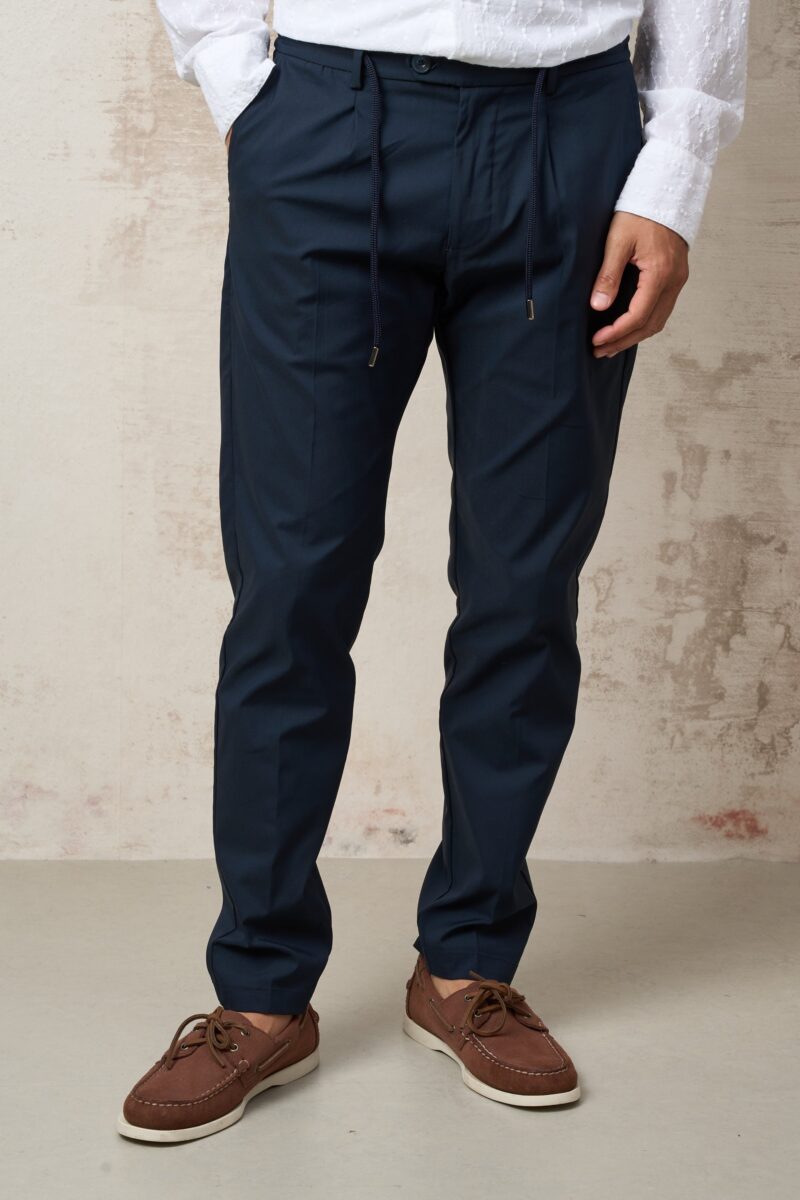 Parrion 1391 Men's Blue Trousers - Stylish & Comfortable Casual Pants - Image 3