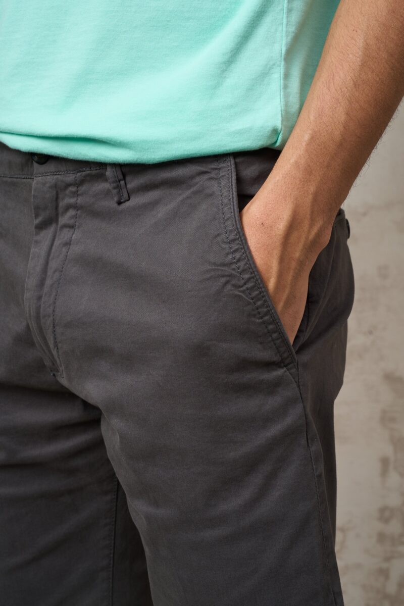 Parrion 1703 Women's Naomi Charcoal Bermuda Shorts - Stylish & Comfortable Summer Shorts - Image 6