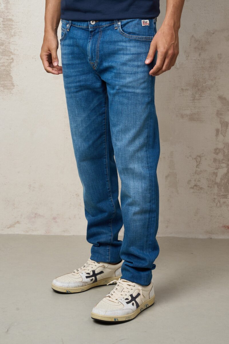 Parrion 1332 Men's Naked Denim Jeans - Premium & Comfortable Slim-Fit Jeans
